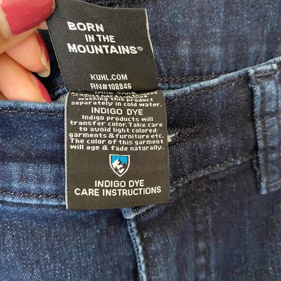 Kuhl sz 6 Born in the mountains blue jeans - Picture 6 of 10